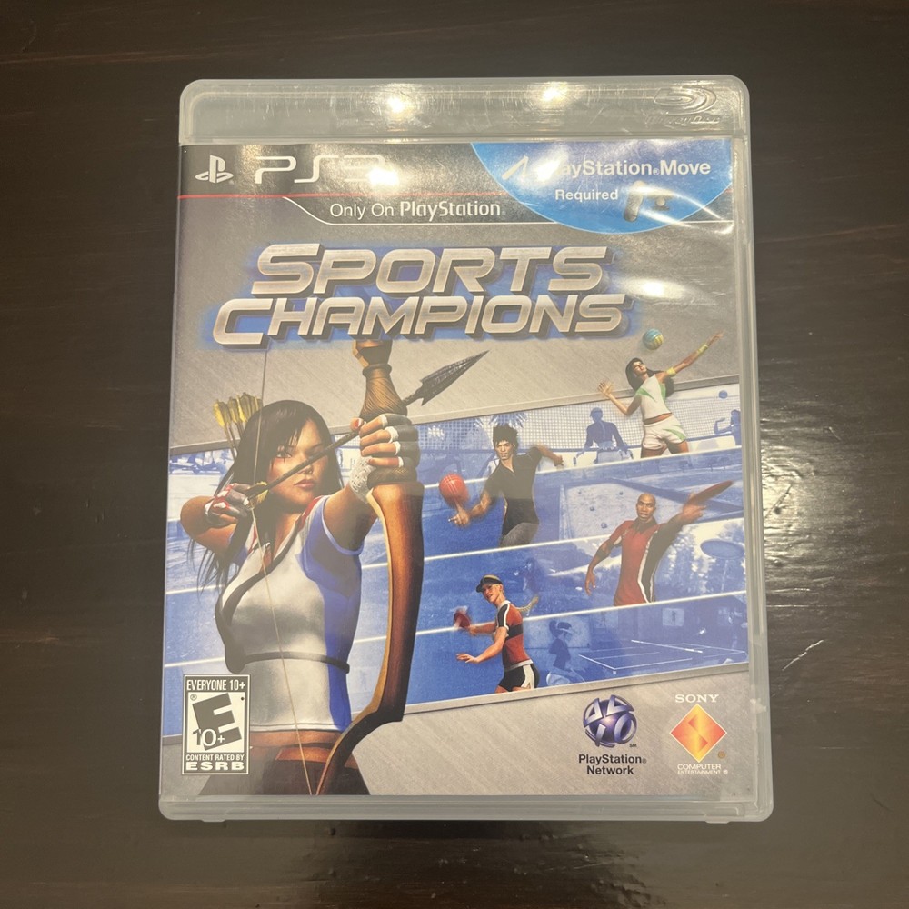 Sports Champions (Sony PlayStation 3, 2010) PS3 Game, Case and Manual TESTED