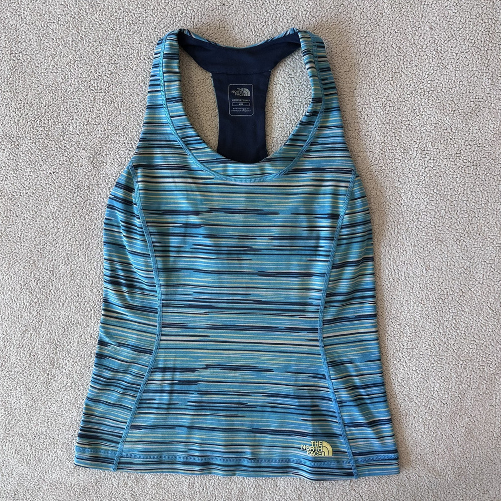 The North Face Tank Top Vapor Wick Activewear Razorback Womens Size Medium