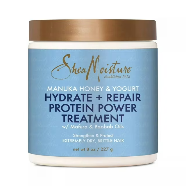Shea Moisture Manuka Honey Yogurt Protein Treatment 2 Pack for Hydration Repair