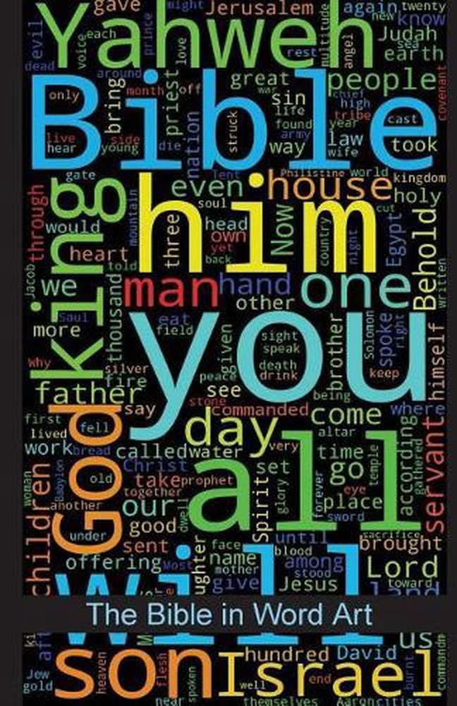 The Bible In Word Art by Benjamin M. Taylor (English) Paperback Book