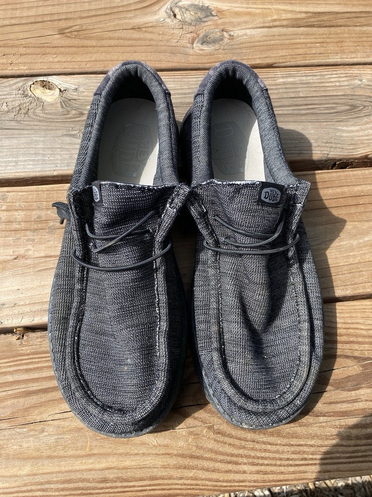 Hey Dude Men's Size 12 Wally Black/Camo