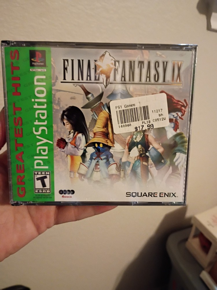 [!NEW-SEALED!] Final Fantasy IX (9) - Greatest Hits [!Play Station 1!] [!MINT!]