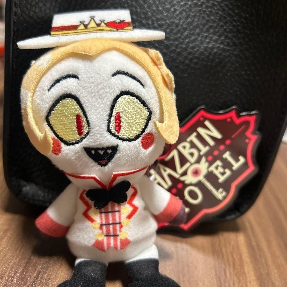 Hazbin Hotel Sitting Plush Mascot Lucifer 10cm Round One Limited 2026 Japan NEW