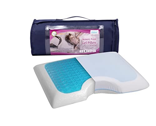 Side Sleeper Pillow - Bed Pillow - Cooling Pillow - My Skin Friendly Memory F...