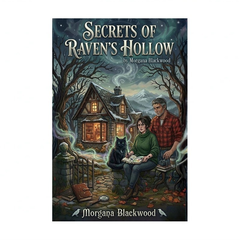 Secrets of Raven's Hollow: A Cozy Paranormal Mystery with Witches, Shifters, ...