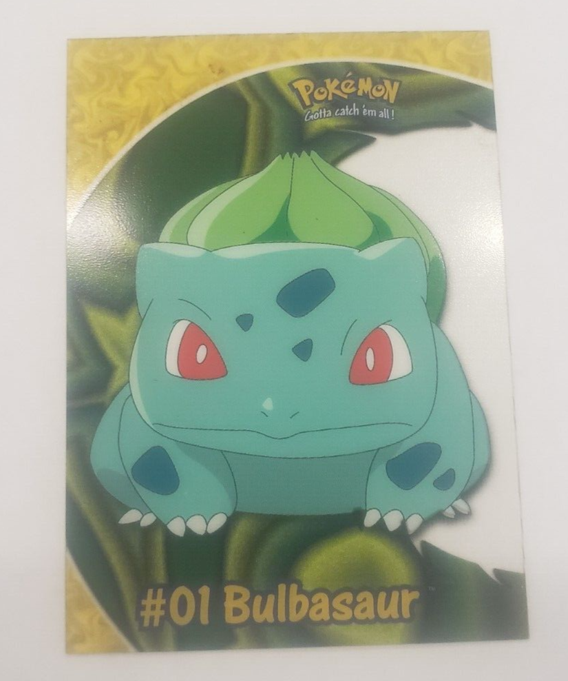 2000 Topps Pokemon TV Animation Series 2 Clear Bulbasaur #PC2 fv7