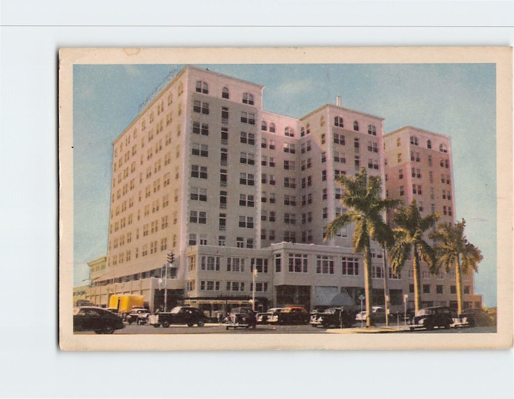 Postcard The McAllister Hotel Miami Florida USA