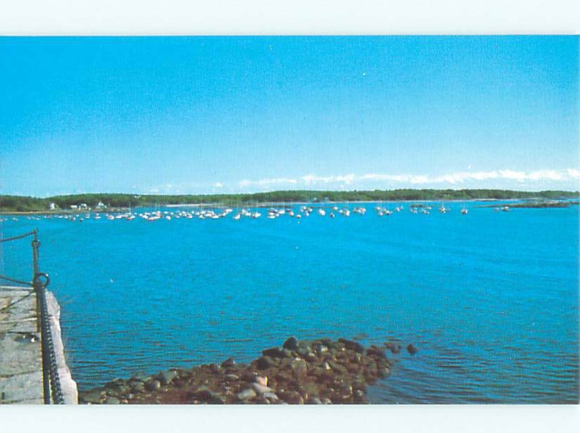 Pre-1980 BOAT SCENE Pine Point In Scarborough - Near Portland Maine ME AF4551@
