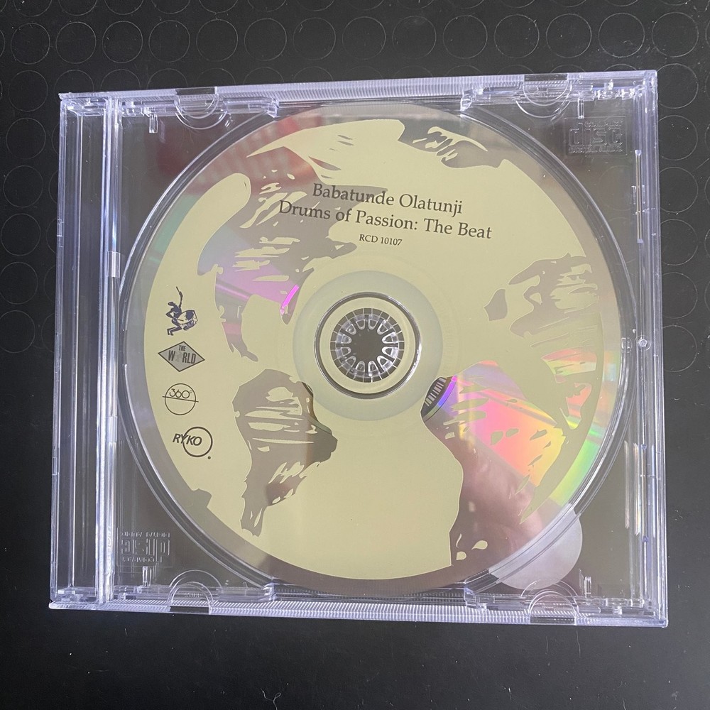 Babatunde Olatunji – Drums of Passion: The Beat CD 1989 World Music Rykodisc