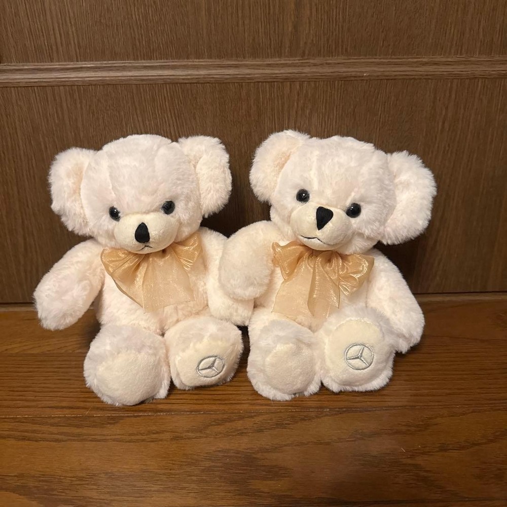 mercedes benz plush christmas 2 pack #165795