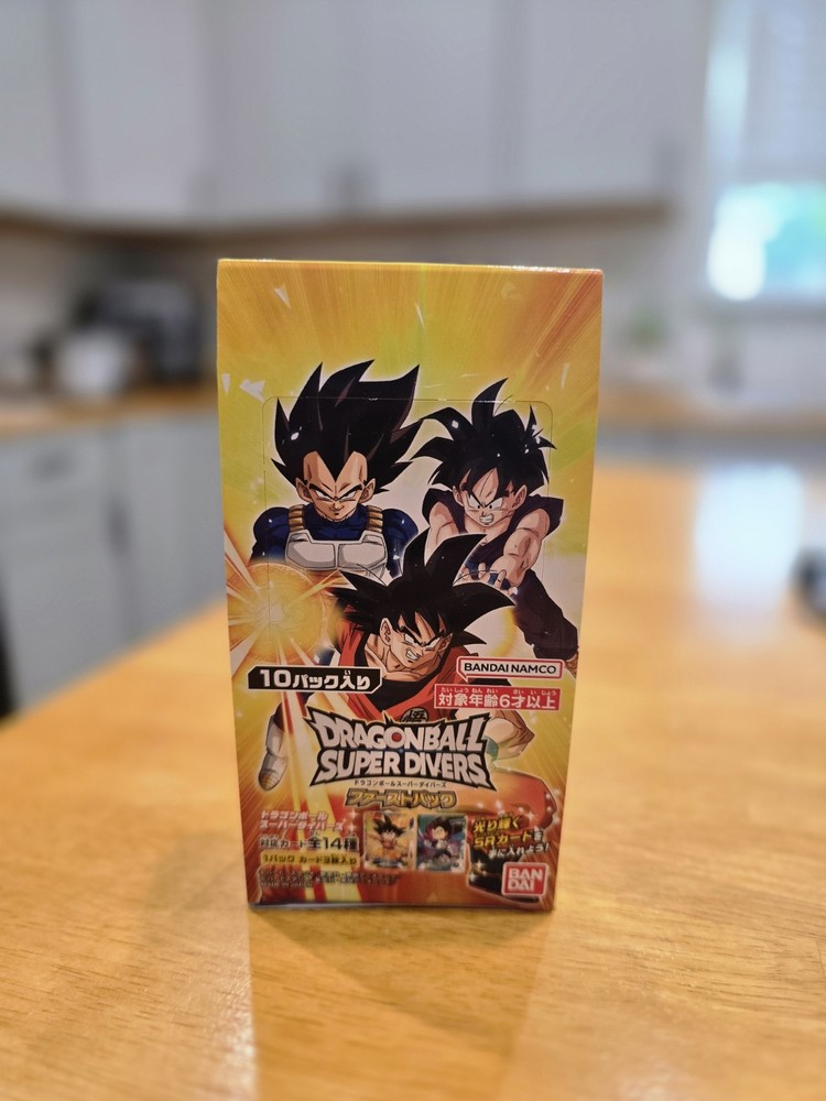 Dragon Ball Super Divers First Pack Booster Box JAPANESE (SEALED)