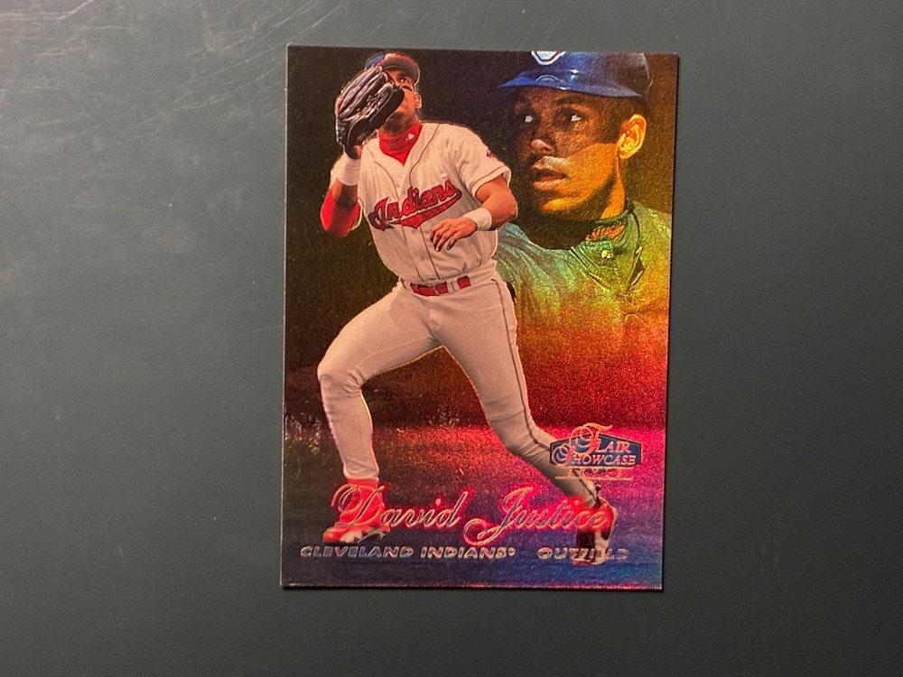 1998 Flair Showcase - Row 2 David Justice #53