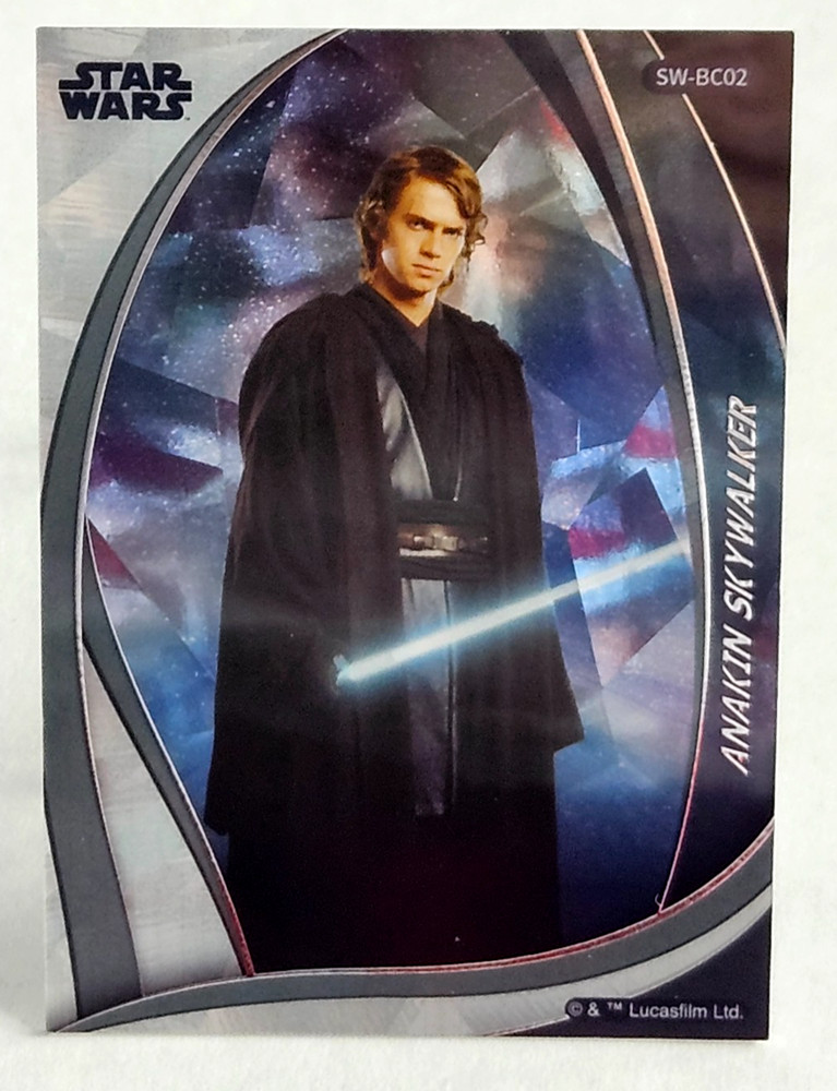 ANAKIN SKYWALKER 2025 Star Wars CardFun Power of the Force Silver Foil #SW-BC02