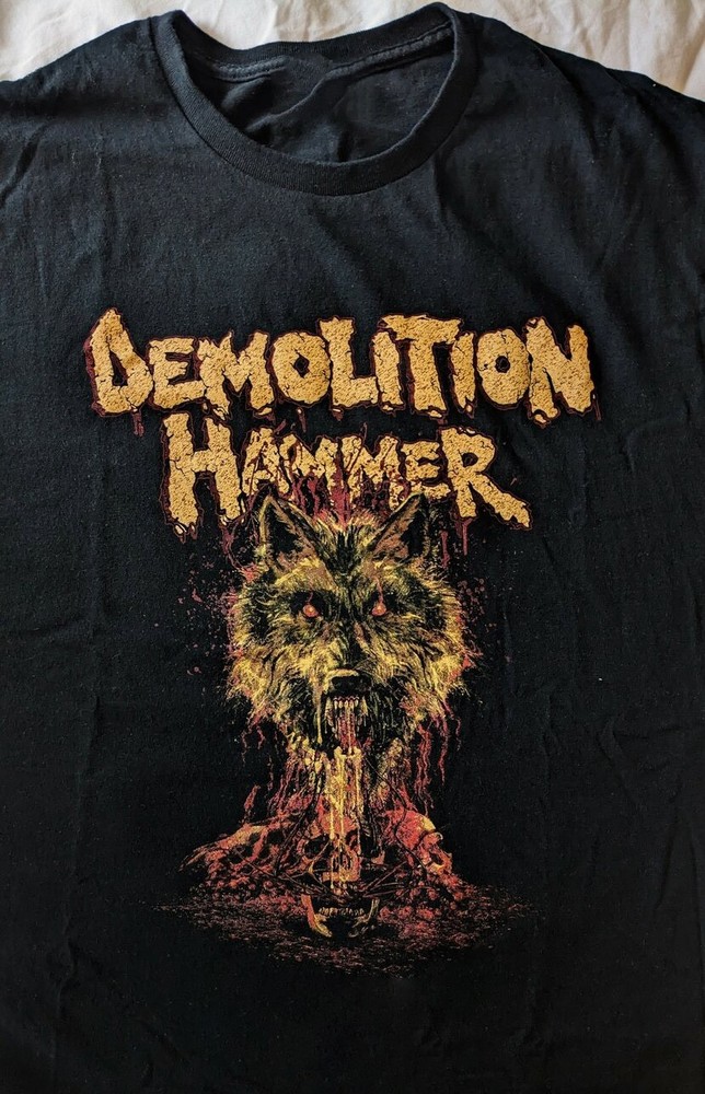 Vintage Short Sleeve DEMOLITION HAMMER 'Hydrophobia' 2022 PH378