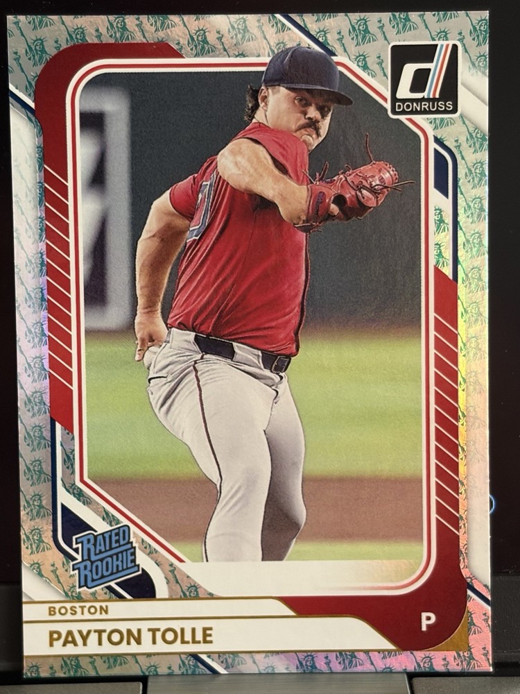 2026 Donruss Baseball Liberty Foil Parallel Rated Rookie Payton Tolle