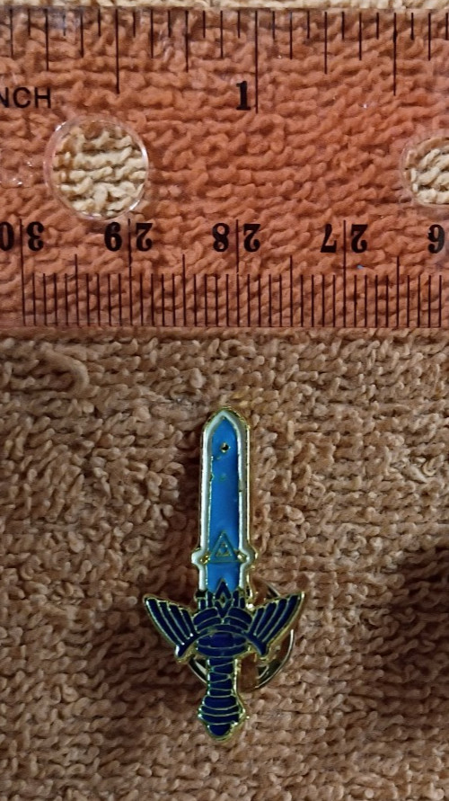 LINK MASTER SWORD PIN The Legend of Zelda Metal Enamel Set Lapel Lot Brooch Pins