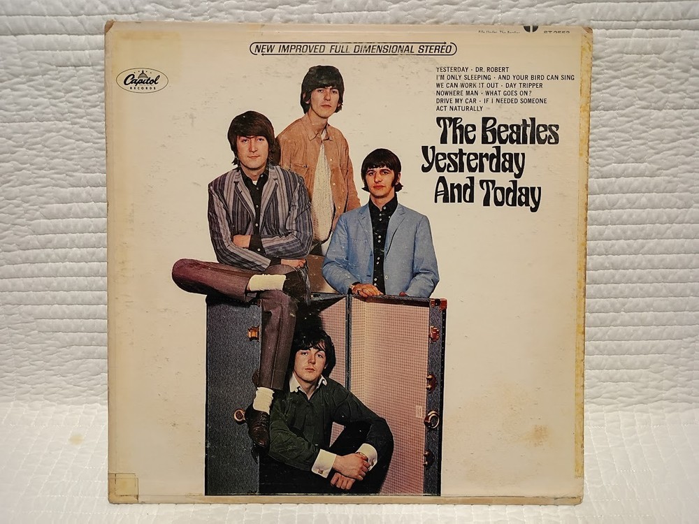 The Beatles Yesterday And Today Vinyl Lp Stereo Record 1966 St 2553