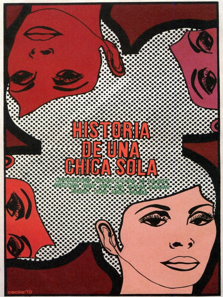 4391.Historia de una chica sola.woman.Movie.POSTER.Decoration.Fine Graphic Art