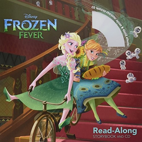 Frozen Fever Read-Along Storybook and CD - Paperback - ACCEPTABLE