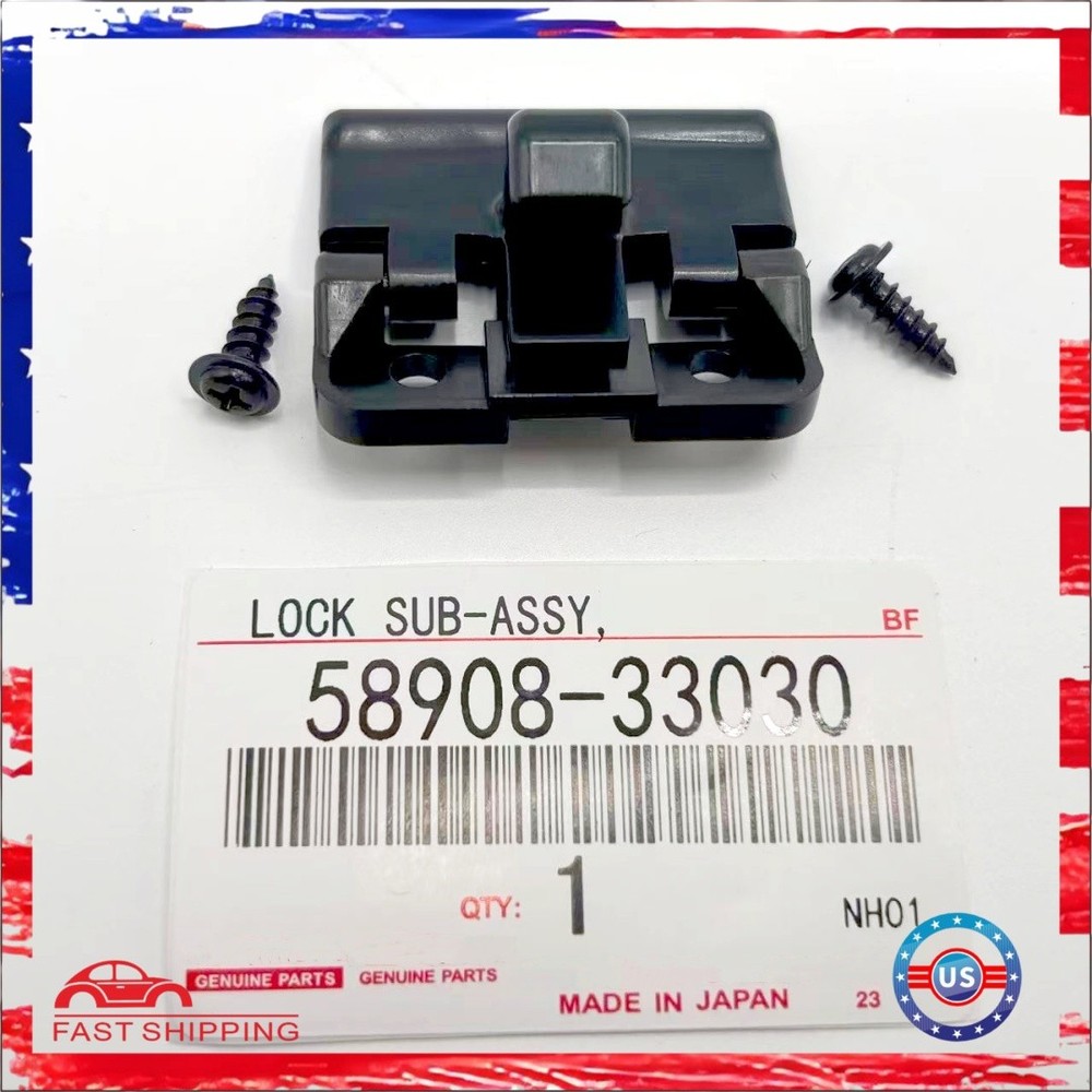 OEM Car Center Console Arm Rest Lock Latch Lid 58908-33030 For Toyota Camry