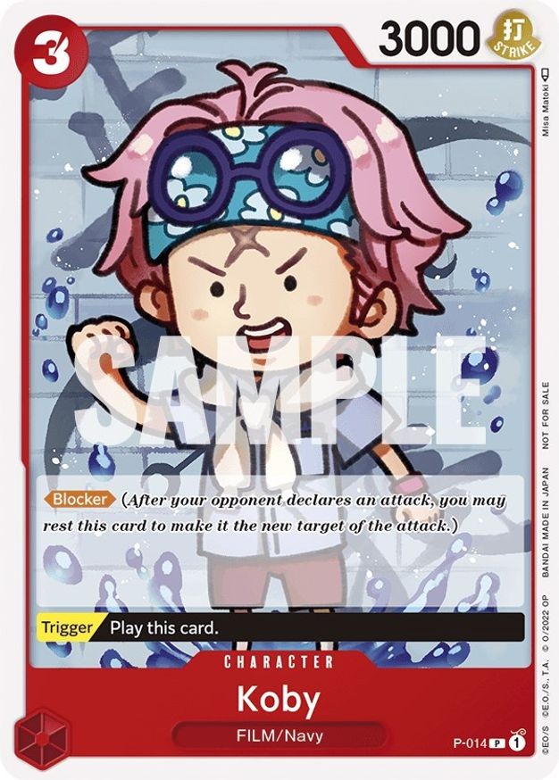 One Piece Koby (One Piece Film Red) (P-014/241) One Piece Promotion Cards LP
