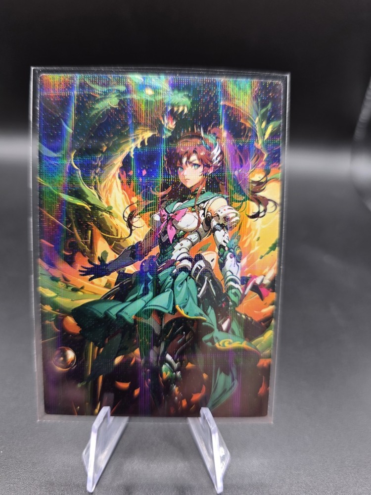 Makoto Kino Holographic Anime Collectible Trading Card