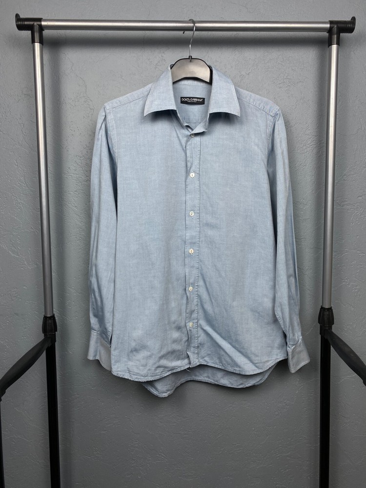Dolce & Gabbana Vintage Mens Long Sleeve Shirt Size M