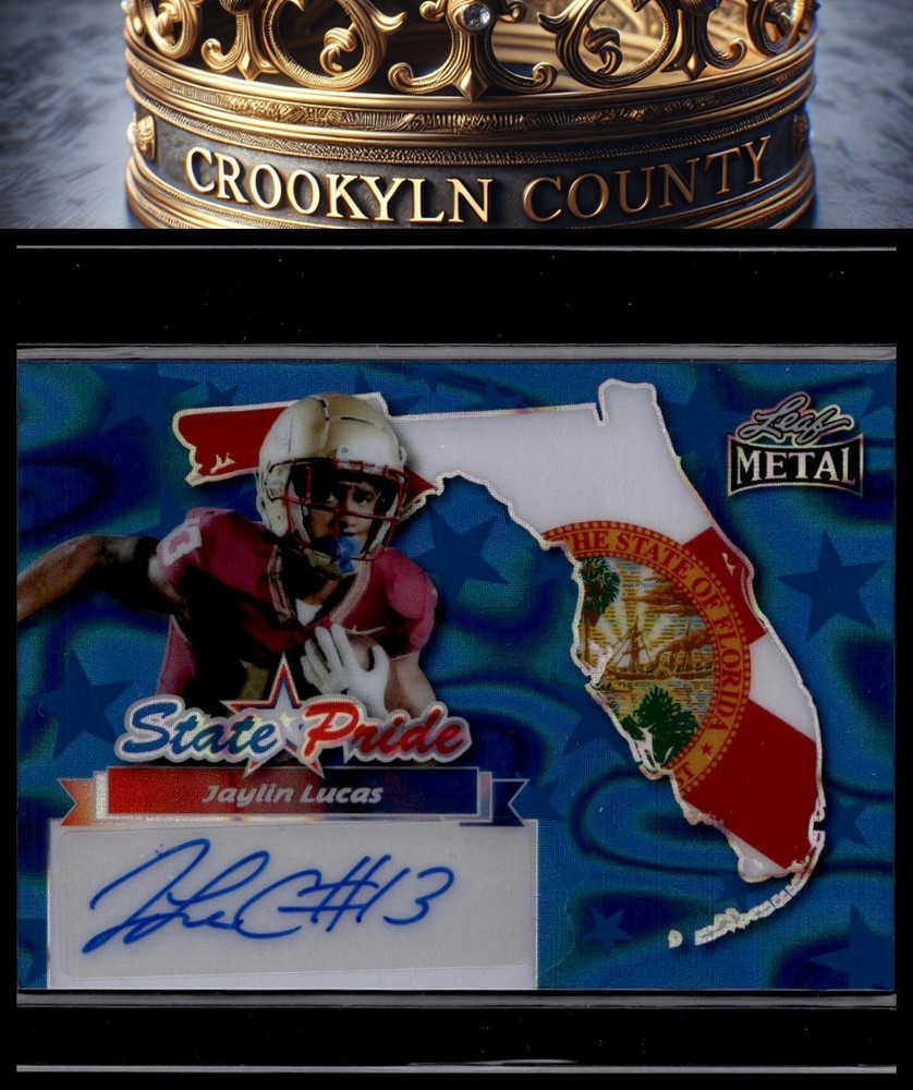 Jaylin Lucas Florida State Seminoles SP-JL1 Auto #/12