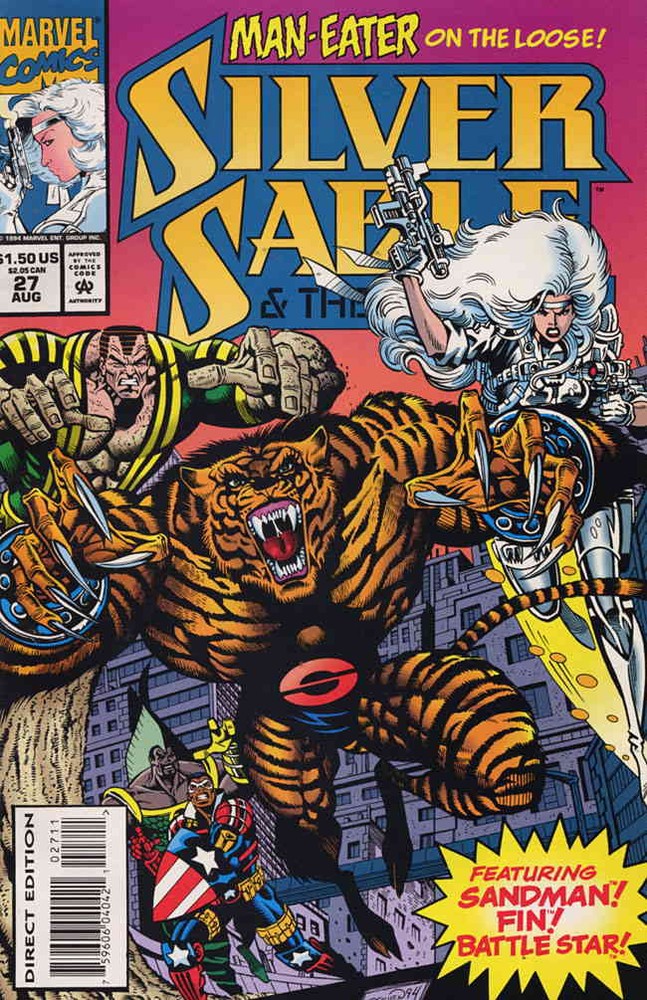 Silver Sable #27 VF; Marvel | Sandman - we combine shipping