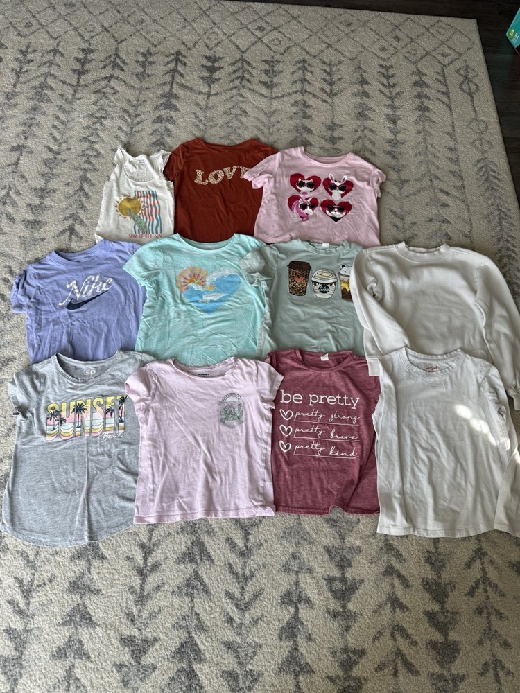 Girls Tops Size 7/8 Short Sleeve