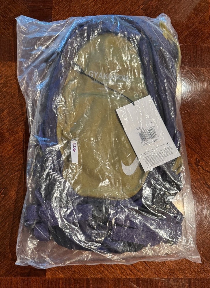 Nike X Gyakusou Undercover 13L Backpack Purple Silver 2017 Collection NEW