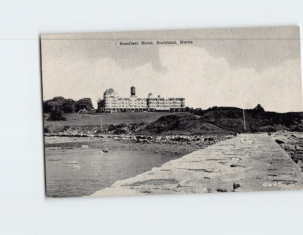 Postcard Samoset Hotel Rockland Maine USA