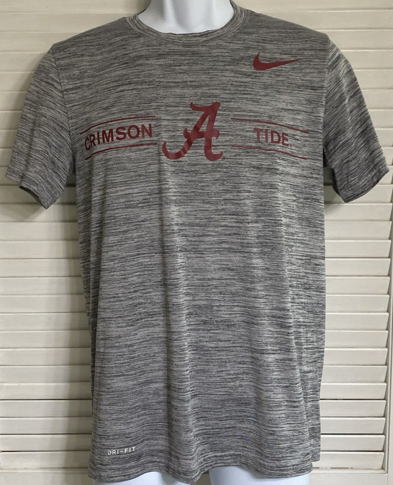 Nike Dri-Fit Alabama Crimson Tide Short Sleeve T-Shirt, Small