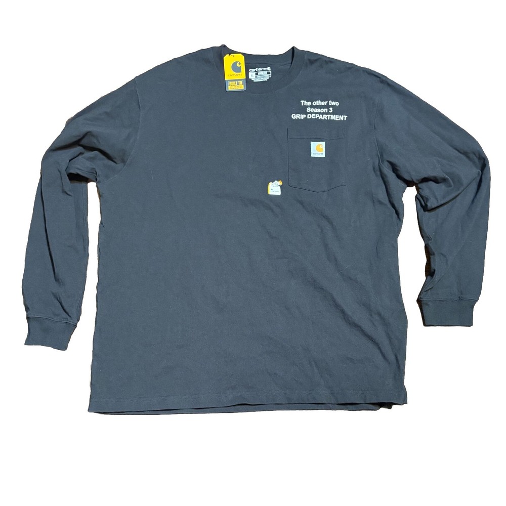 Carhartt Crew Shirt The Other Two Season 3 Grip Keen Eye Long Sleeve Pocket T XL