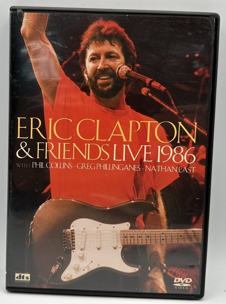 Eric Clapton & Friends Live 1986 DVD Free Shipping 2003