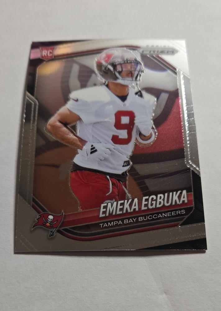 2025 Panini Prizm - Rookies Emeka Egbuka #351 (RC) Tampa Bay Buccaneers