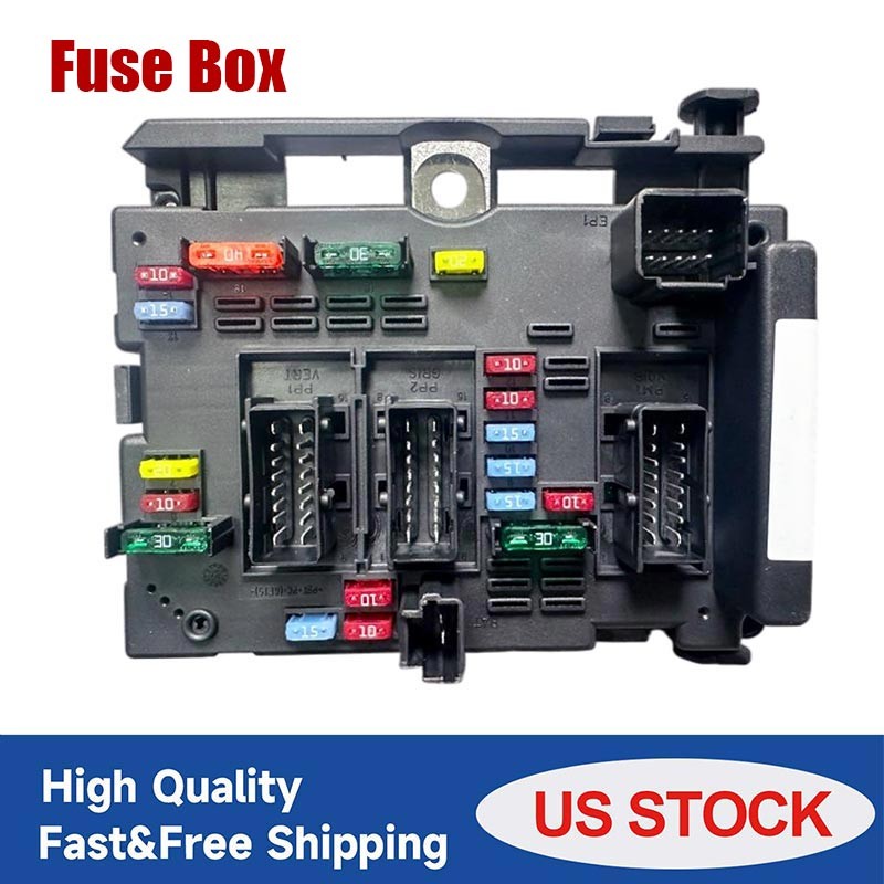 Fuse Box Module BSM 9657608580 For Citroen C3 C5 C8 Peugeot 206 307 406 US