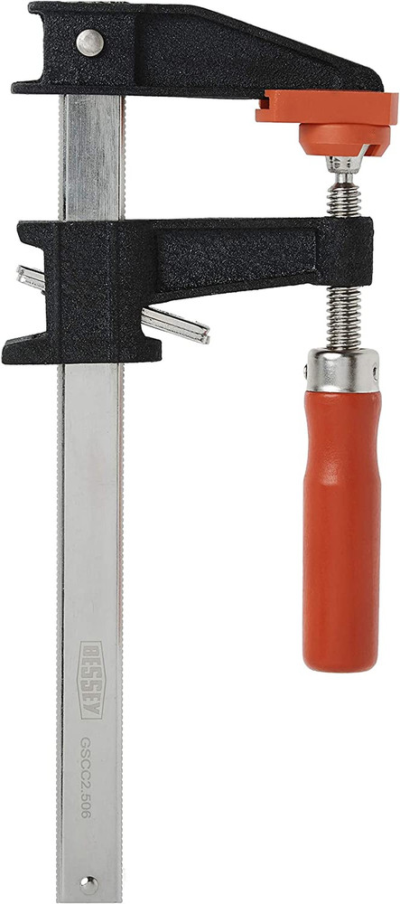 Clutch Style Bar Clamps - 6 in 600 Lb - GSCC2.506 - Woodworking Clamps with Ergo