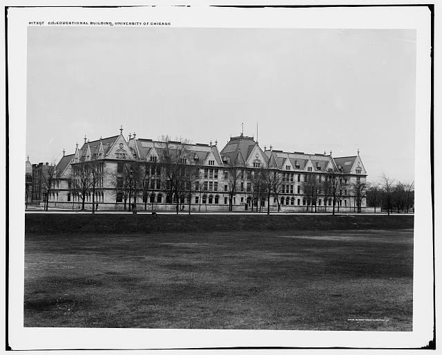 Photo:Chicago Illinois University of Chicago Co-educational Building c1904
