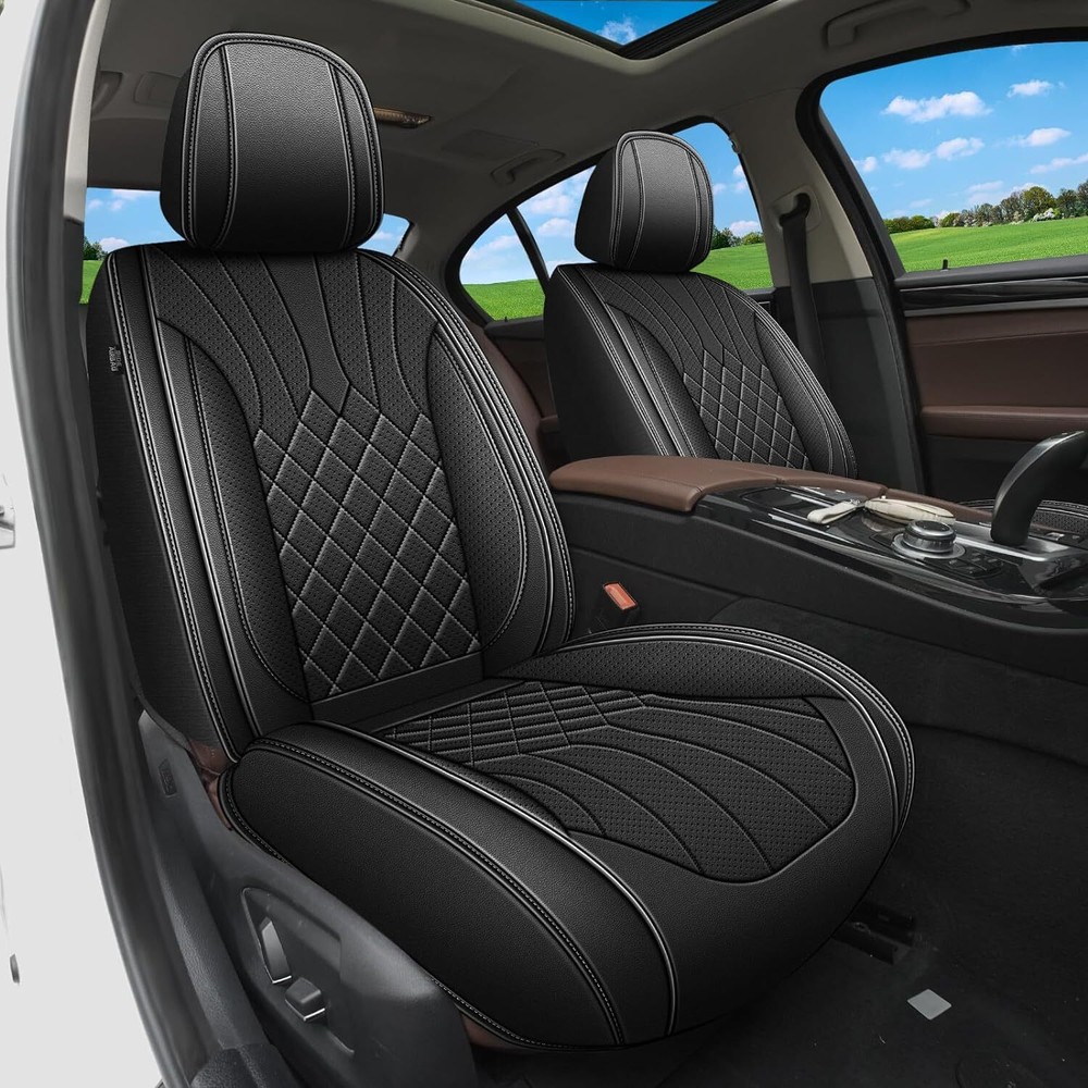For Chevrolet Impala 2014-2020 Car 5-Seat Cover Full Set PU Leather Protector