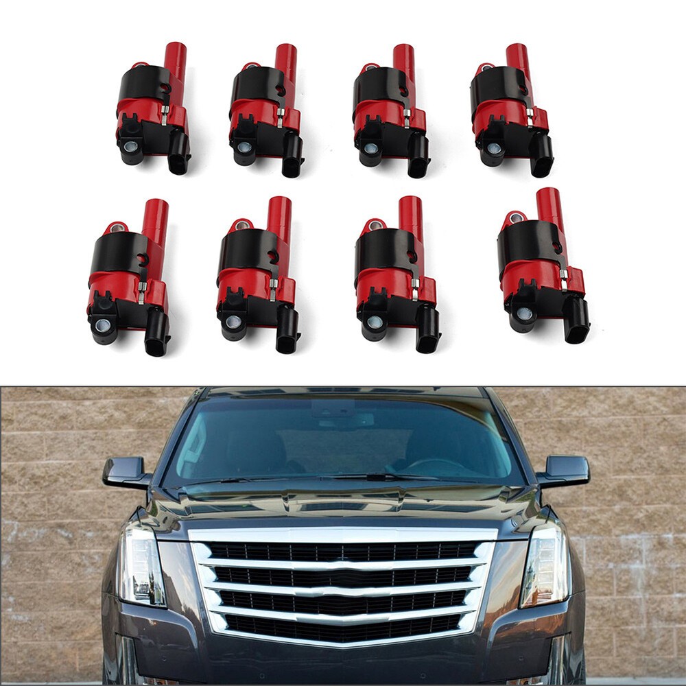 Chevrolet Silverado GMC Cadillac CTS D514A Round Ignition Coil Pack