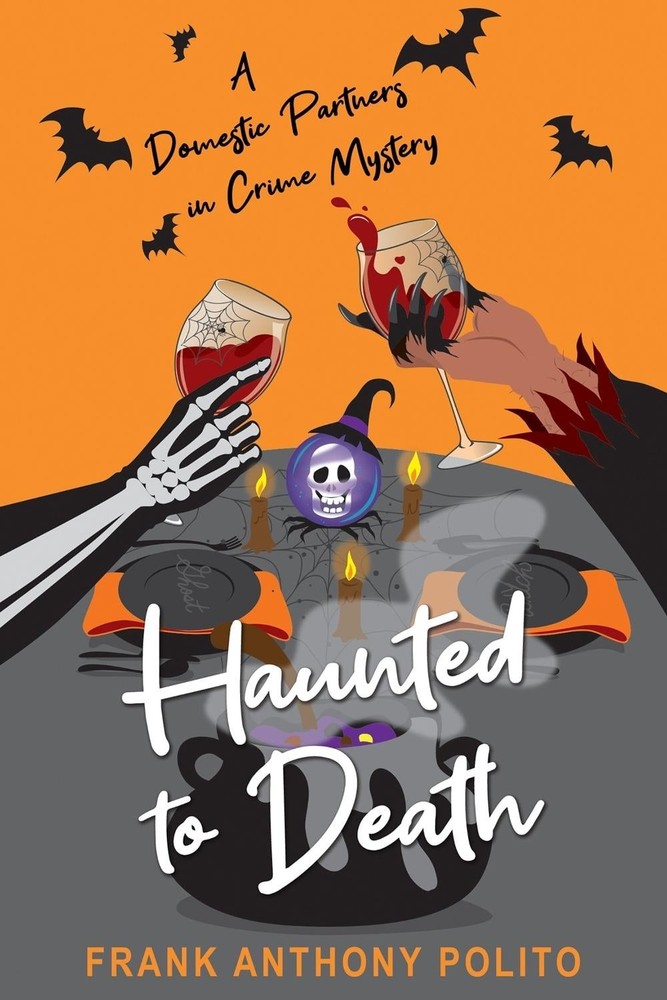 Haunted to Death by Frank Anthony Polito Paperback Book