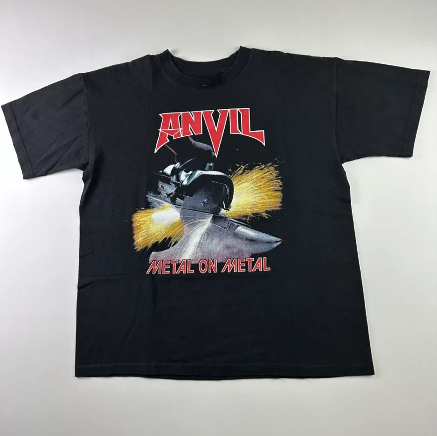 Anvil Band Metal On Metal Shirt Adult Tee S To 2345XL