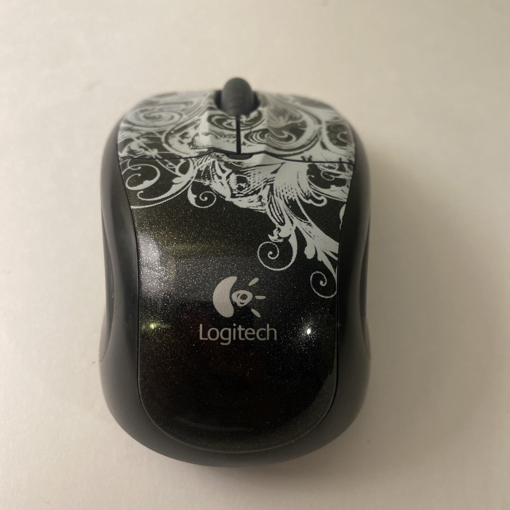Logitech M305 Black Wireless Bluetooth Rubber Grip 2.4 GHz Optical Laser Mouse
