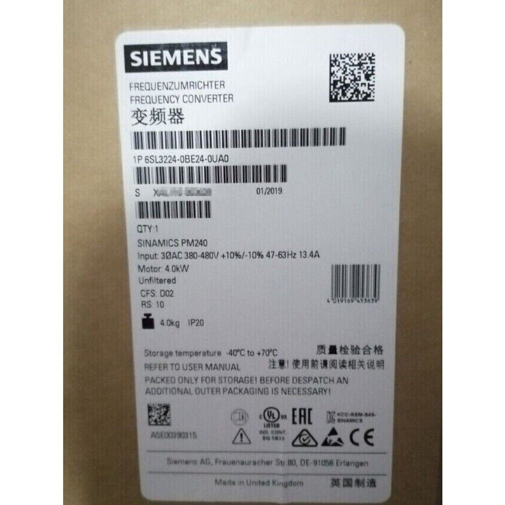 1PC   6SL3 224-0BE24-0UA0 6SL3224-0BE24-0UA0 New In Box Expedited Shipping #F5