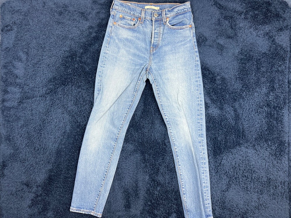 Levis Wedgie Womens Jeans 25 (27x27) Blue