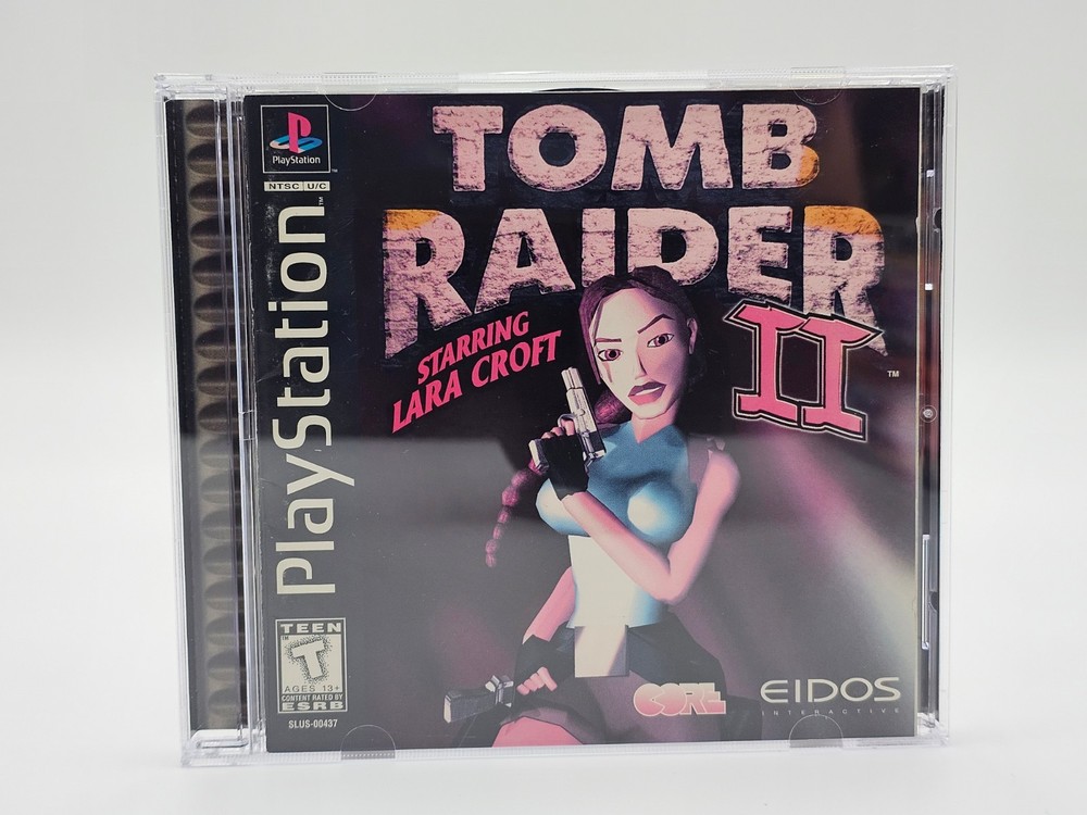 Sony Playstation 1 PS1 Tomb Raider II CIB Cleaned & Tested