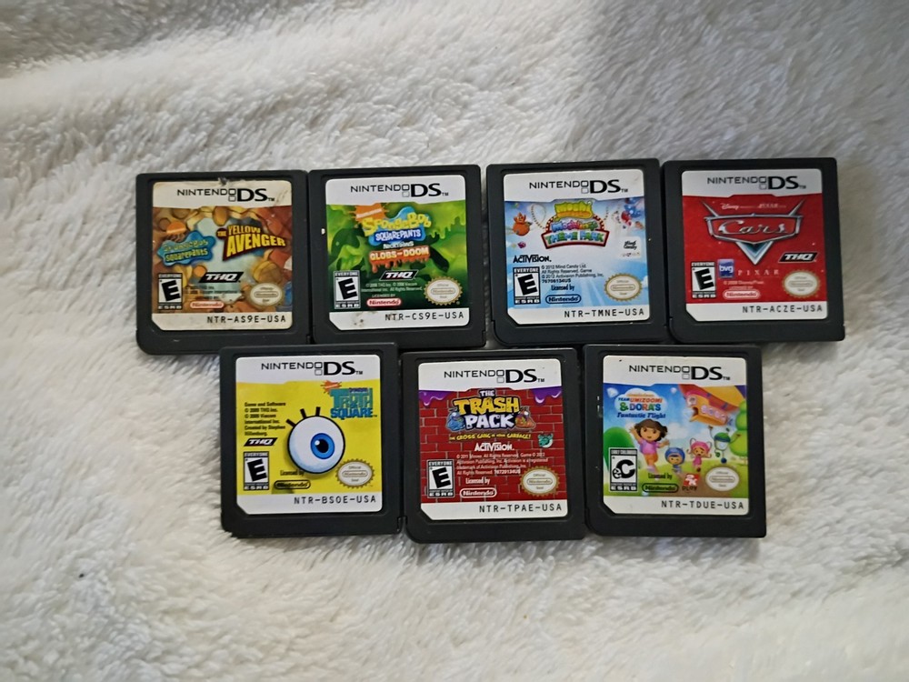 DS Kids Game Lot Cartiages - All Tested and Working Cleaned - NA Region Loose