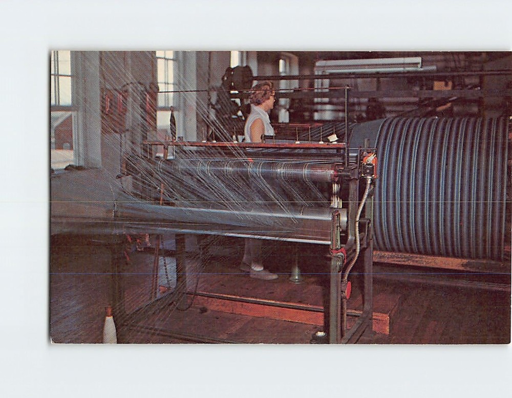 Postcard Woolen Mill Amana Iowa