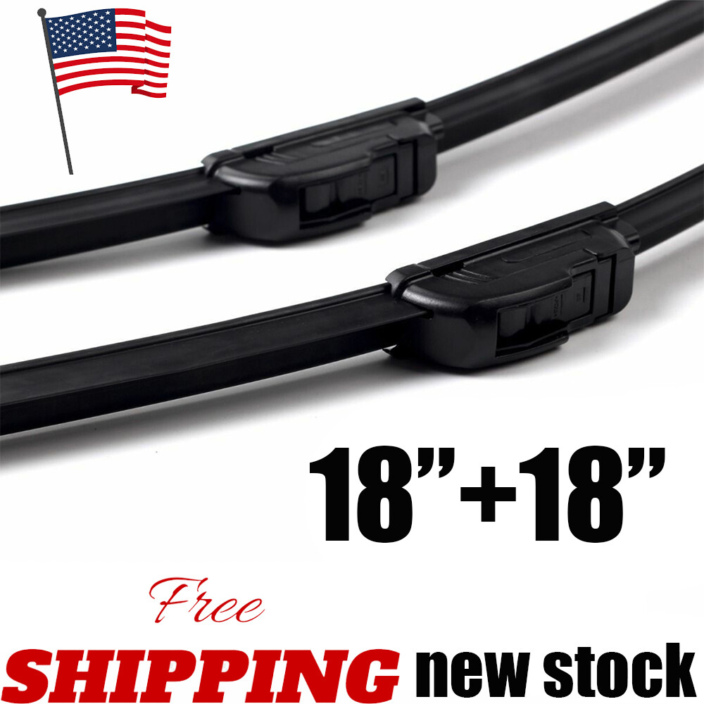 18-Inch Bracketless J-Hook Windshield Wiper Blades OEM Quality Front Car Wipers